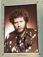 Kansas Richard Wiliams Signed Vinyl Album Lp Insert