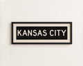 Framed Kansas City Bus Scroll