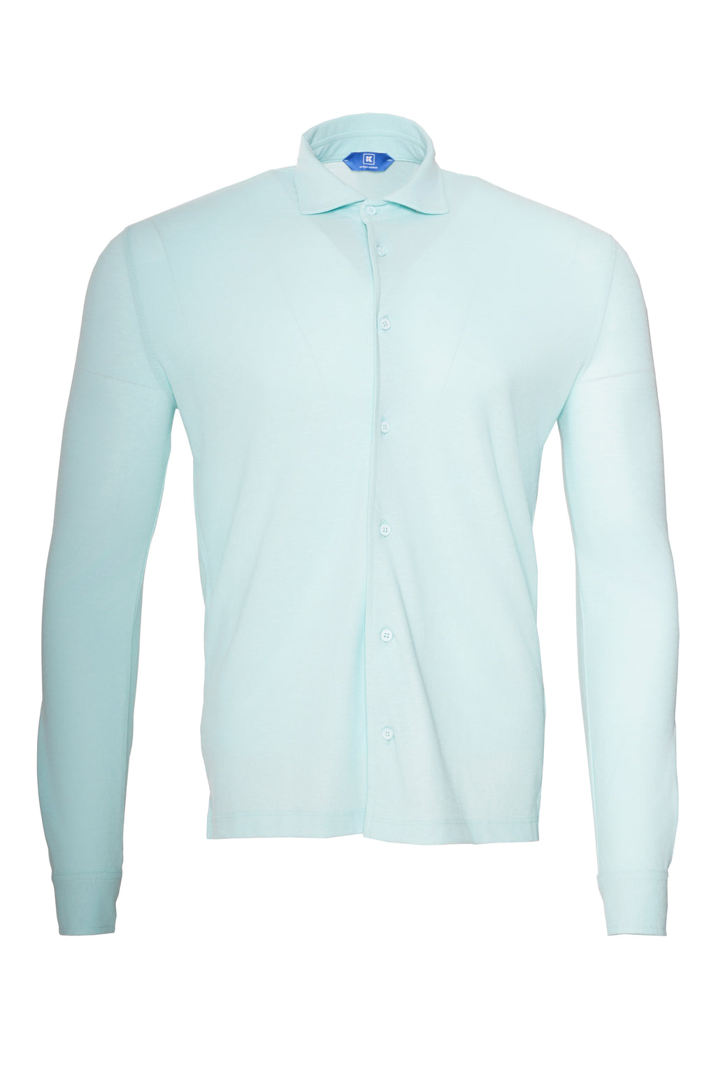 Kired CAPRI Long Sleeve Full Button Polo Shirt
