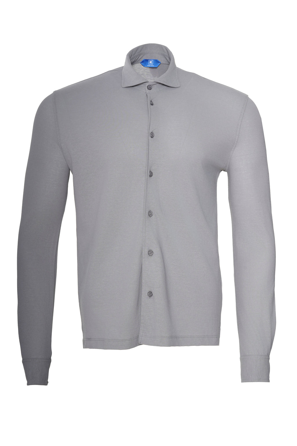 Kired CAPRI Long Sleeve Full Button Polo Shirt