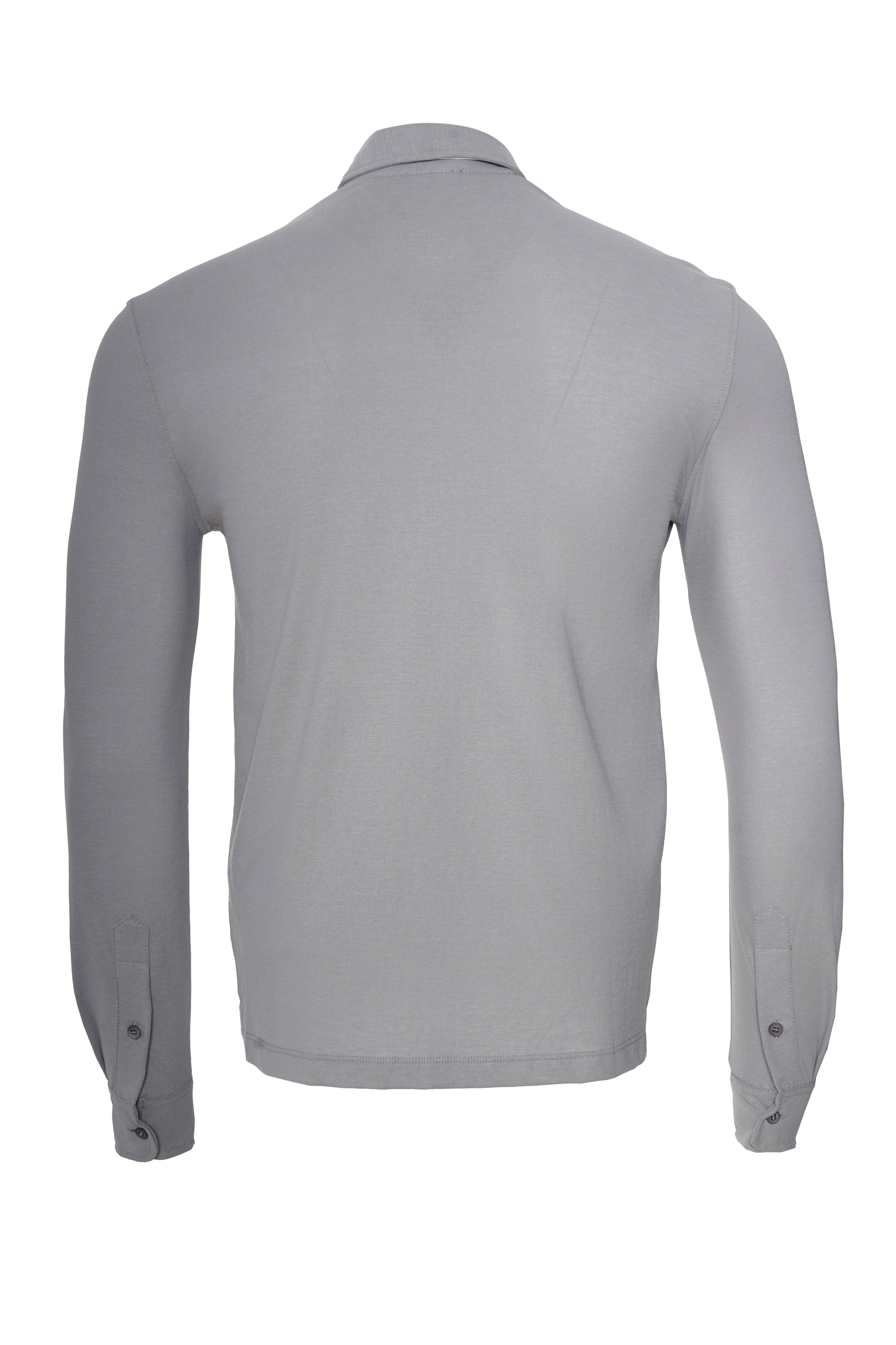 Kired CAPRI Long Sleeve Full Button Polo Shirt