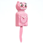 Retired Pink Satin Miss Kitty-Cat Klock (12.75" high)