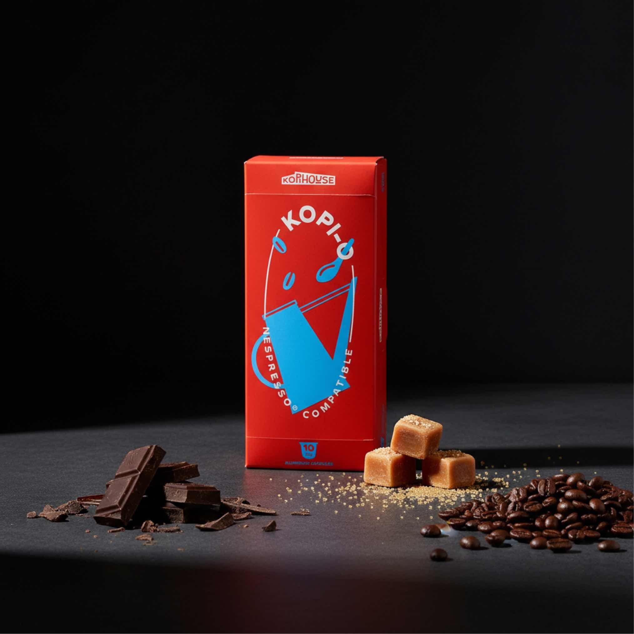 KopiHouse Pods: Kopi-O (10x)