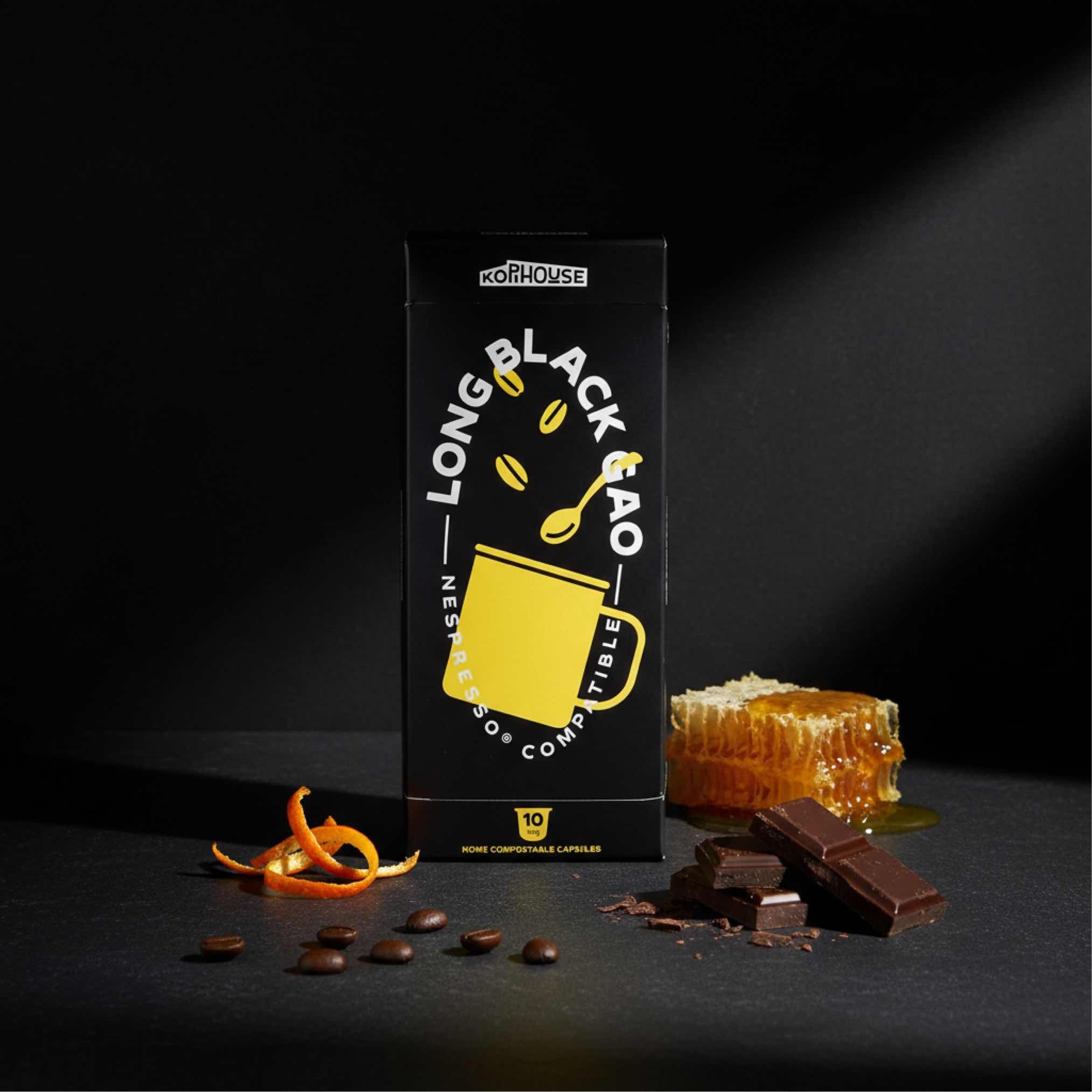 KopiHouse Pods: Long Black Gao (10x)