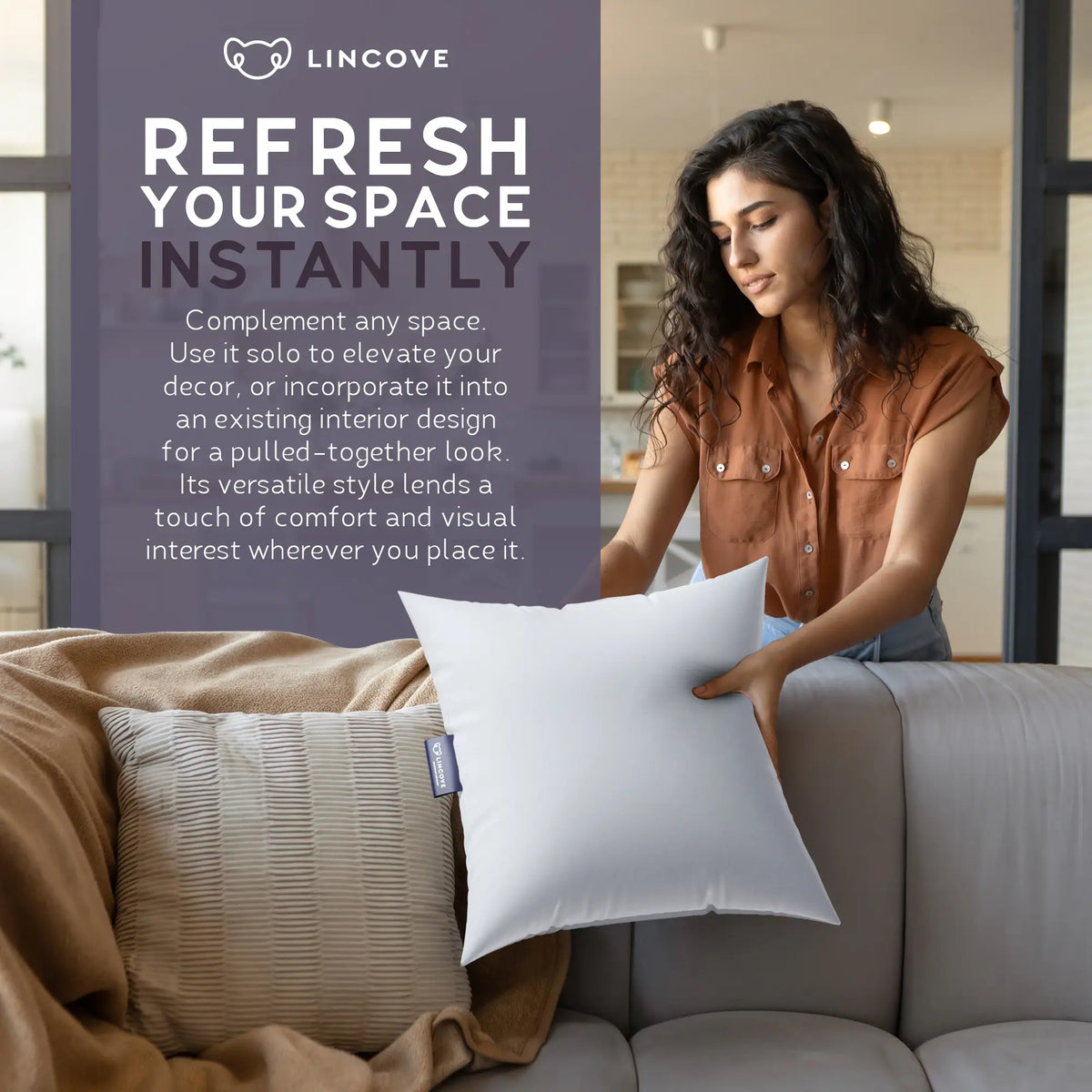 Throw Pillow Insert - Made In Canada