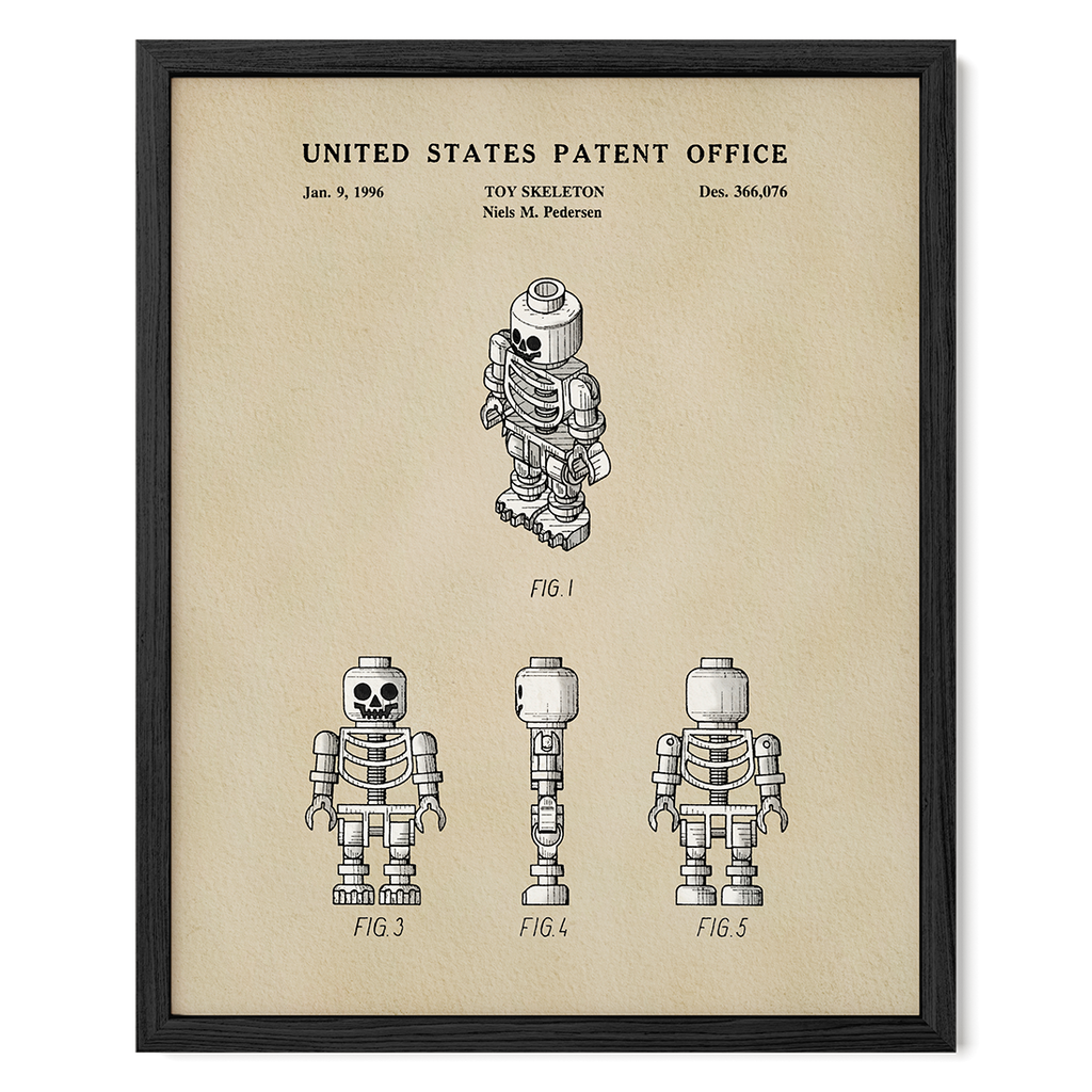Mini Block Skeleton Figure (1996)