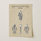 Mini Block Skeleton Figure (1996)