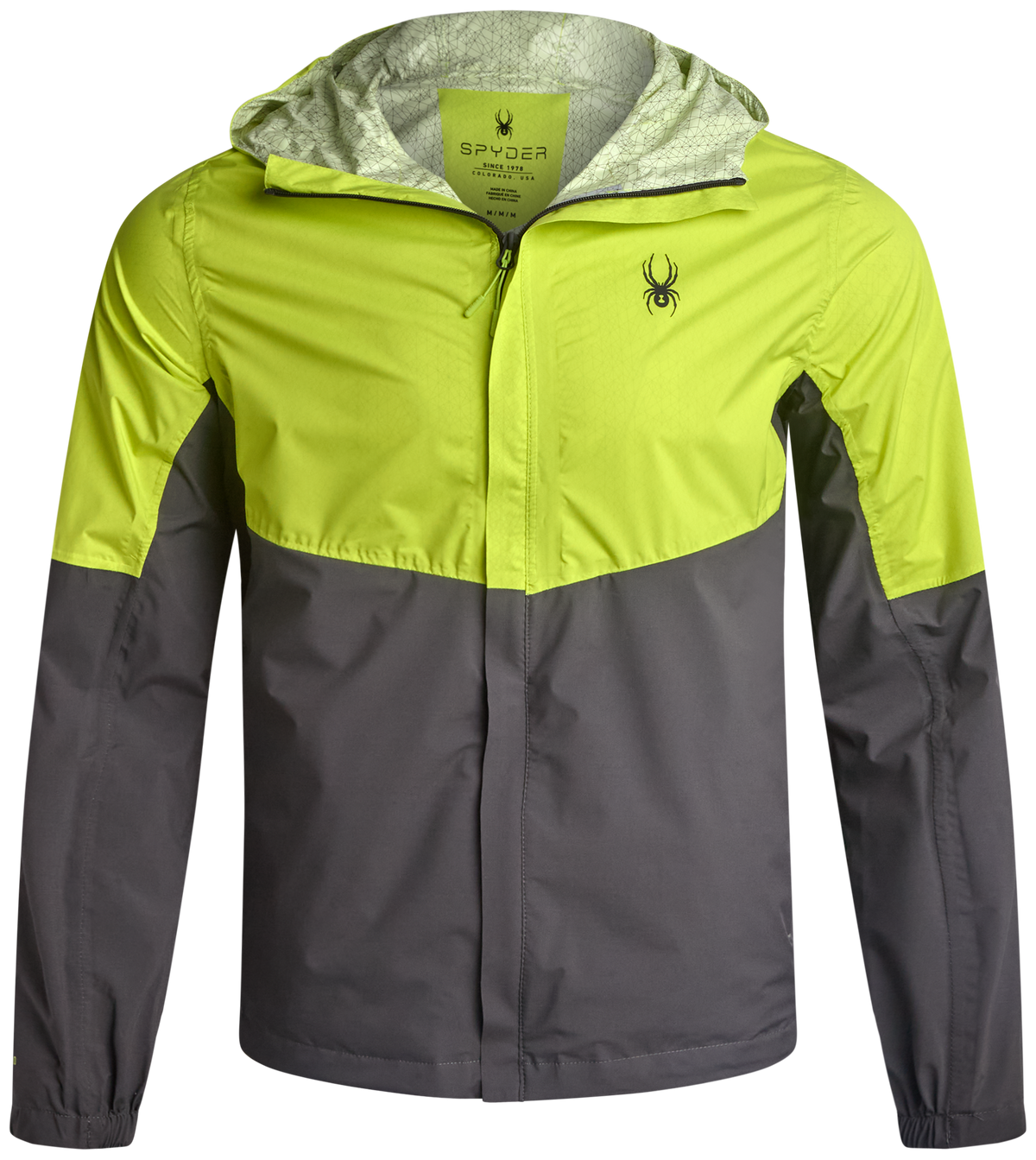 SPYDER Men's Cloudy Day Rain Jacket