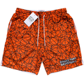 Basketball Pattern - Shorts - Orange