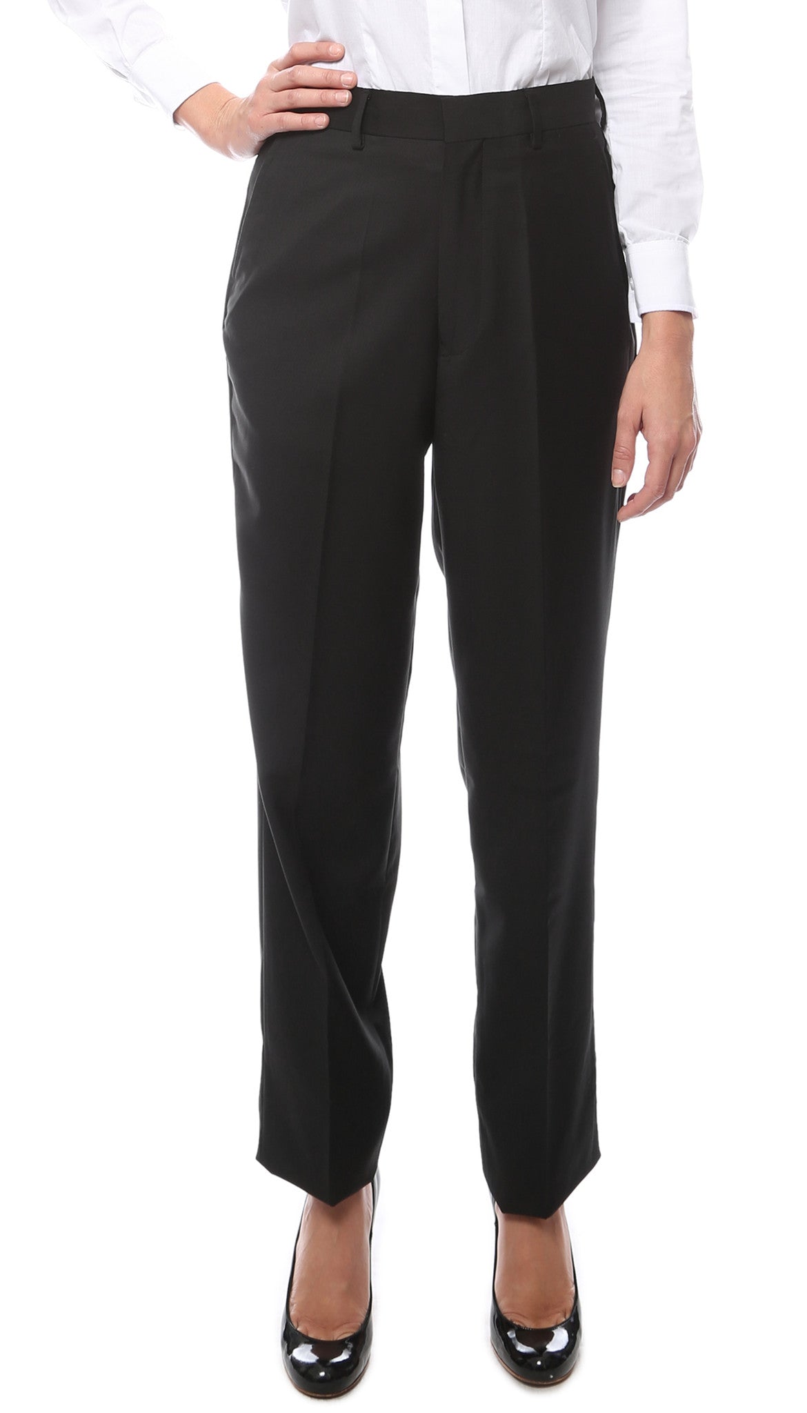 Womens G316 Black Dress Pants