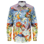 Tropical Mosaic long sleeve shirt MULTI