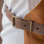 Vintage Leather Apron - Amber