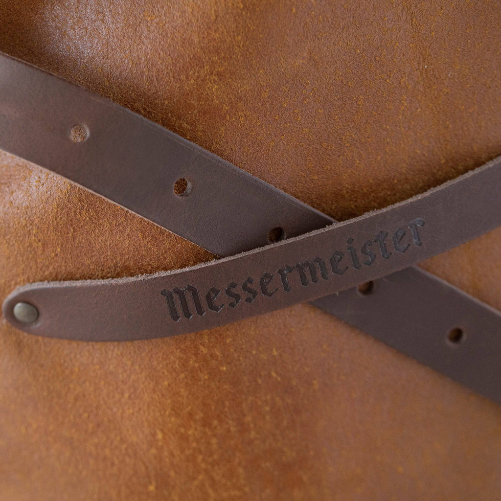 Vintage Leather Apron - Amber