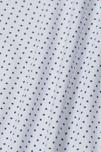Long Sleeve Button Down Polo Dot // Blue Acorn