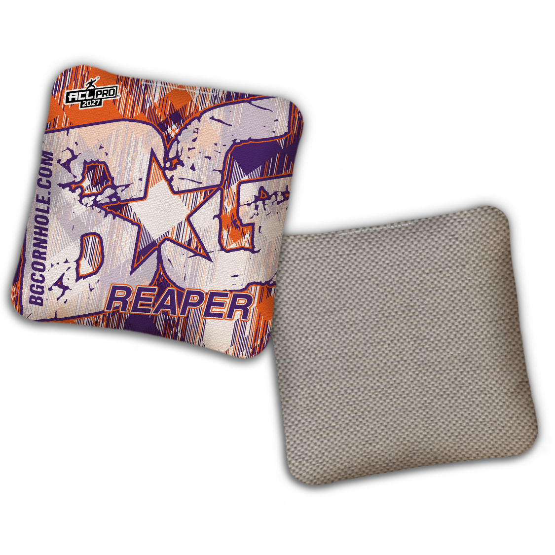 2027 ACL - BG Multiple Bag Models "LUMBERJACK GLITCH" - Pro Stamped Cornhole Bags - SET OF 4 BAGS