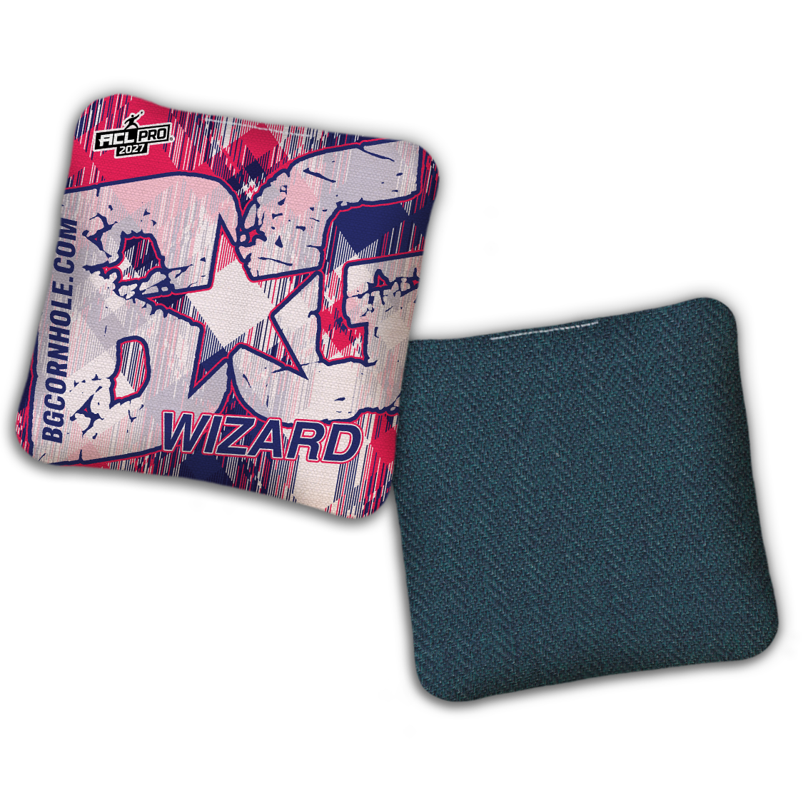 2027 ACL - BG Multiple Bag Models "LUMBERJACK GLITCH" - Pro Stamped Cornhole Bags - SET OF 4 BAGS