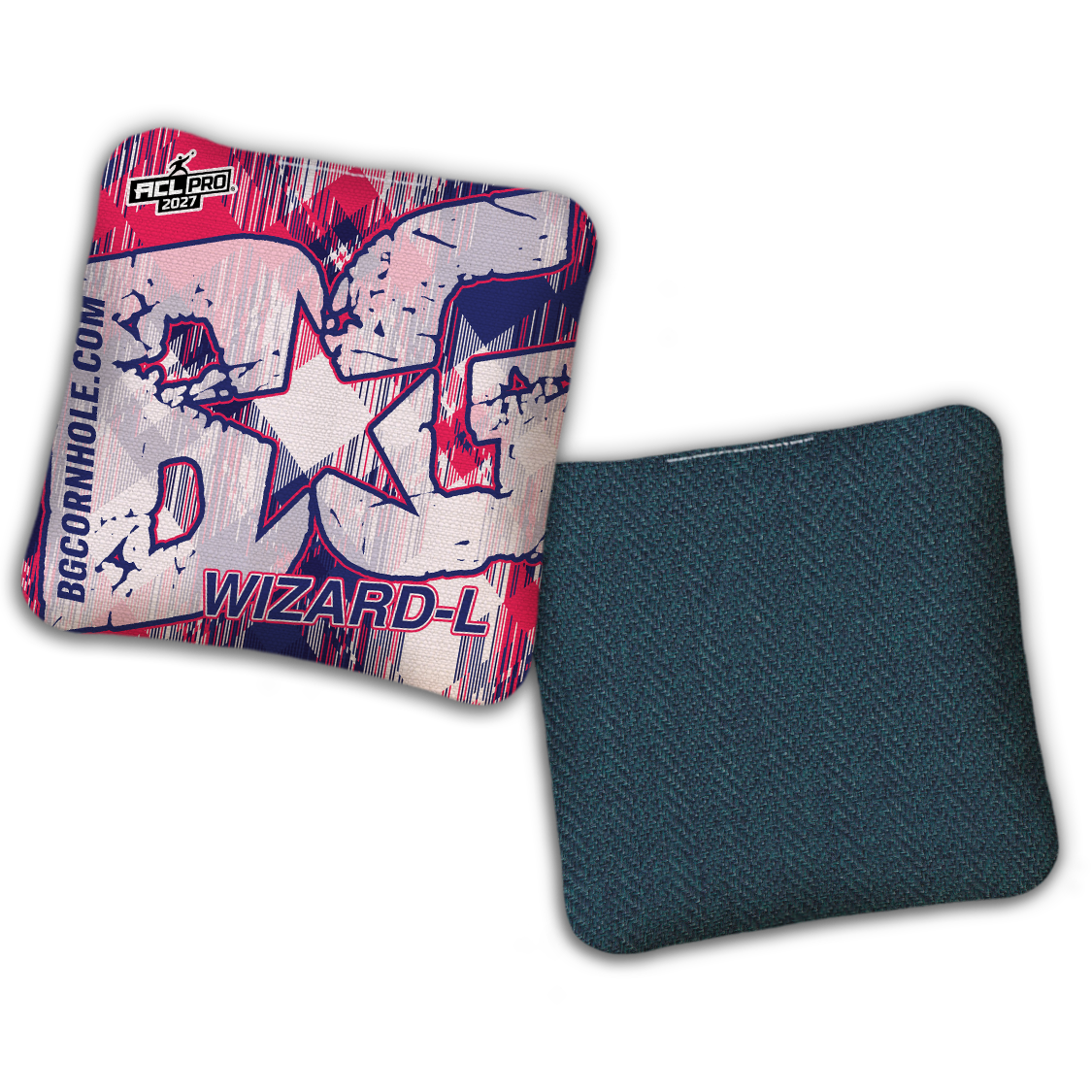 2027 ACL - BG Multiple Bag Models "LUMBERJACK GLITCH" - Pro Stamped Cornhole Bags - SET OF 4 BAGS