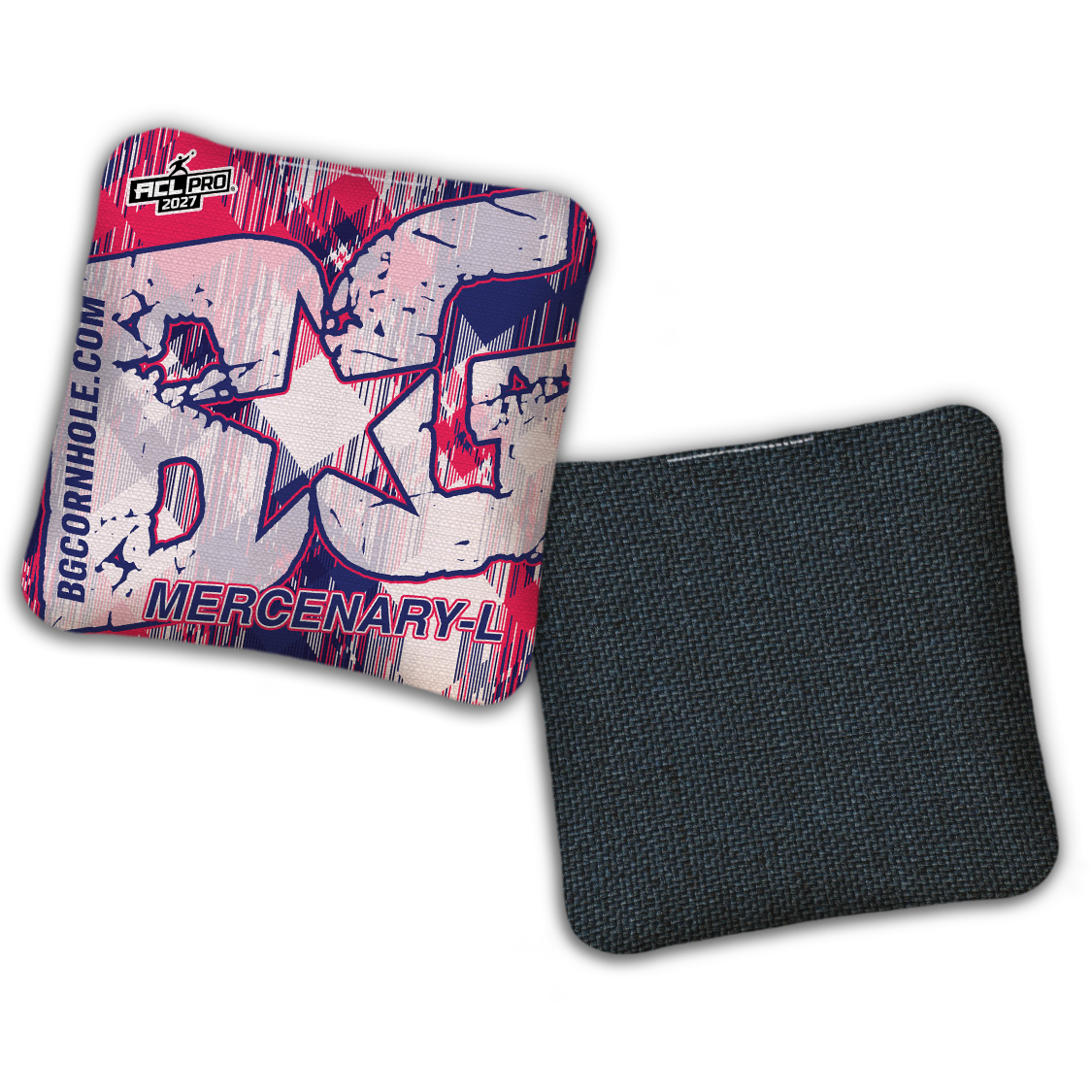 2027 ACL - BG Multiple Bag Models "LUMBERJACK GLITCH" - Pro Stamped Cornhole Bags - SET OF 4 BAGS