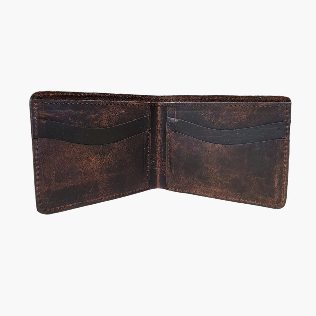 Langston Bi-Fold Mocha Wallet