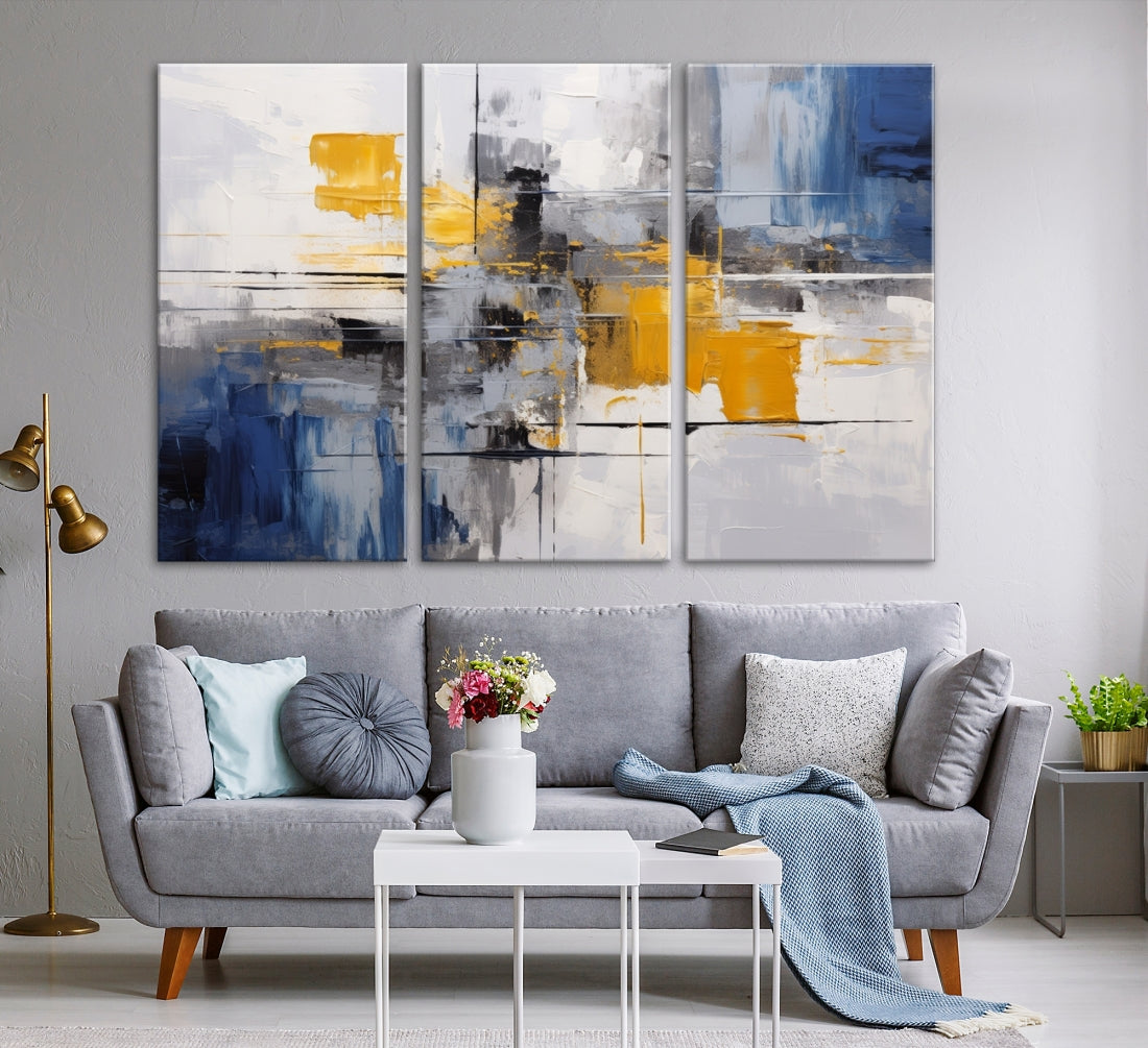 Large Abstract Contemporary Art Canvas