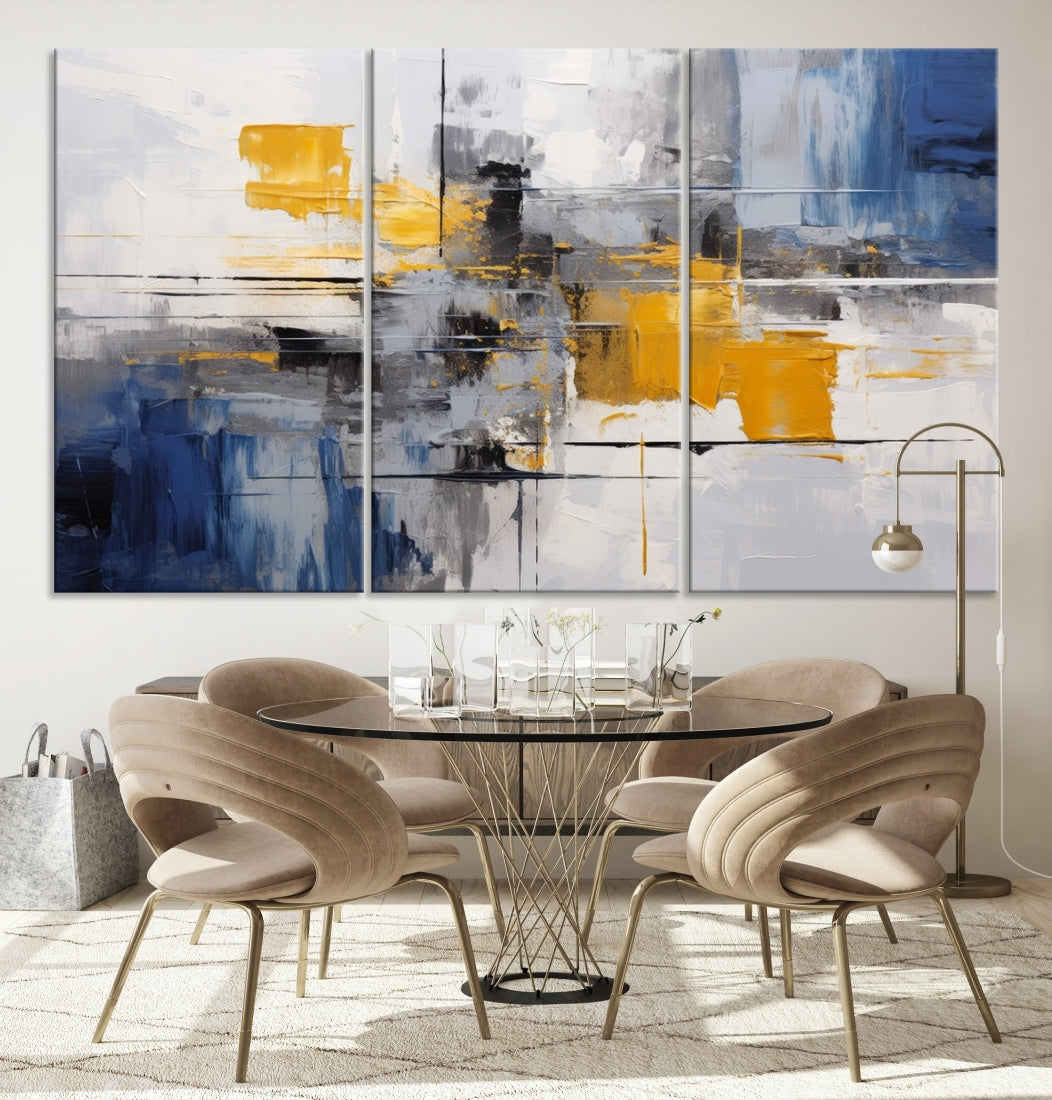 Large Abstract Contemporary Art Canvas