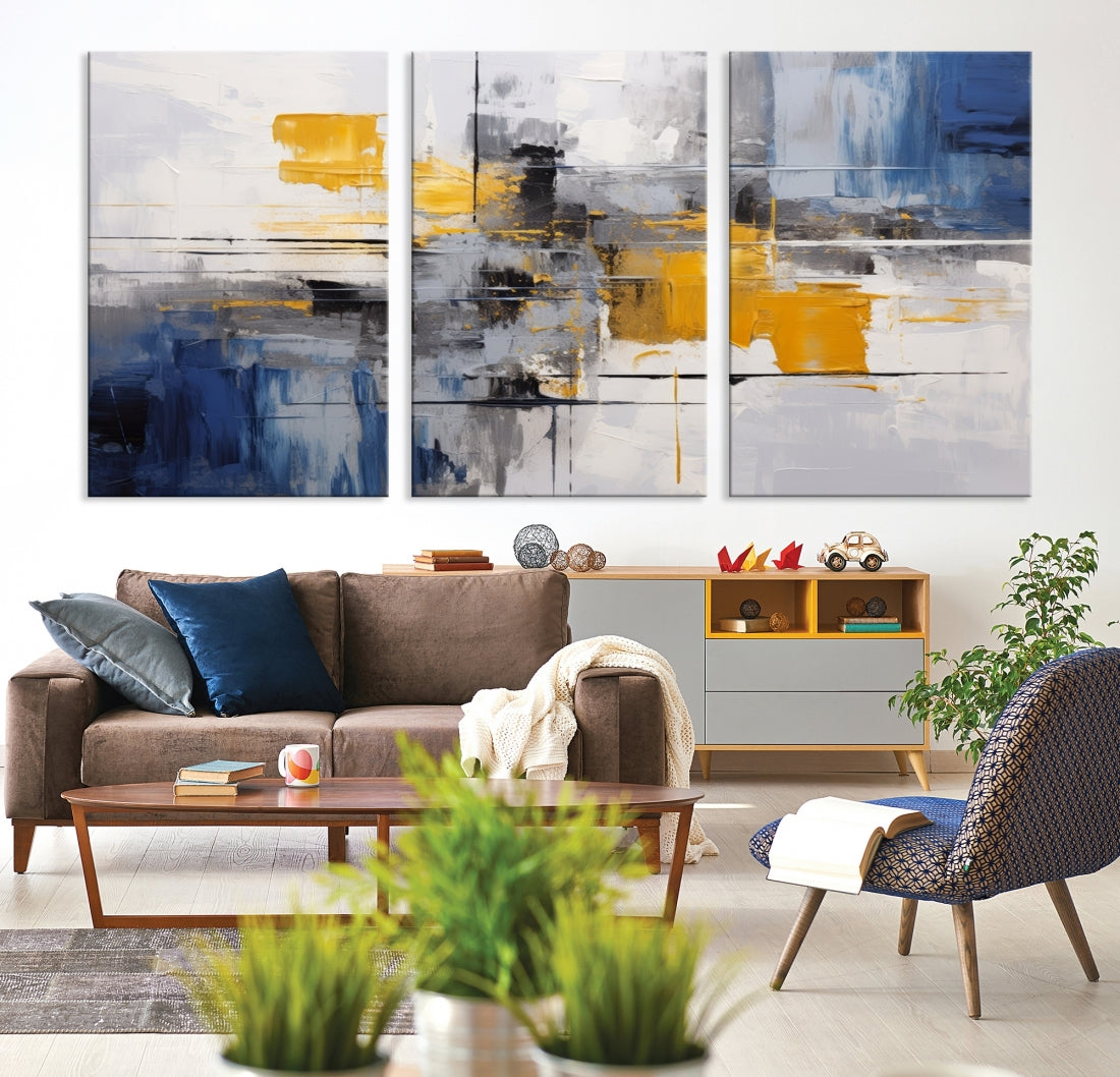 Large Abstract Contemporary Art Canvas