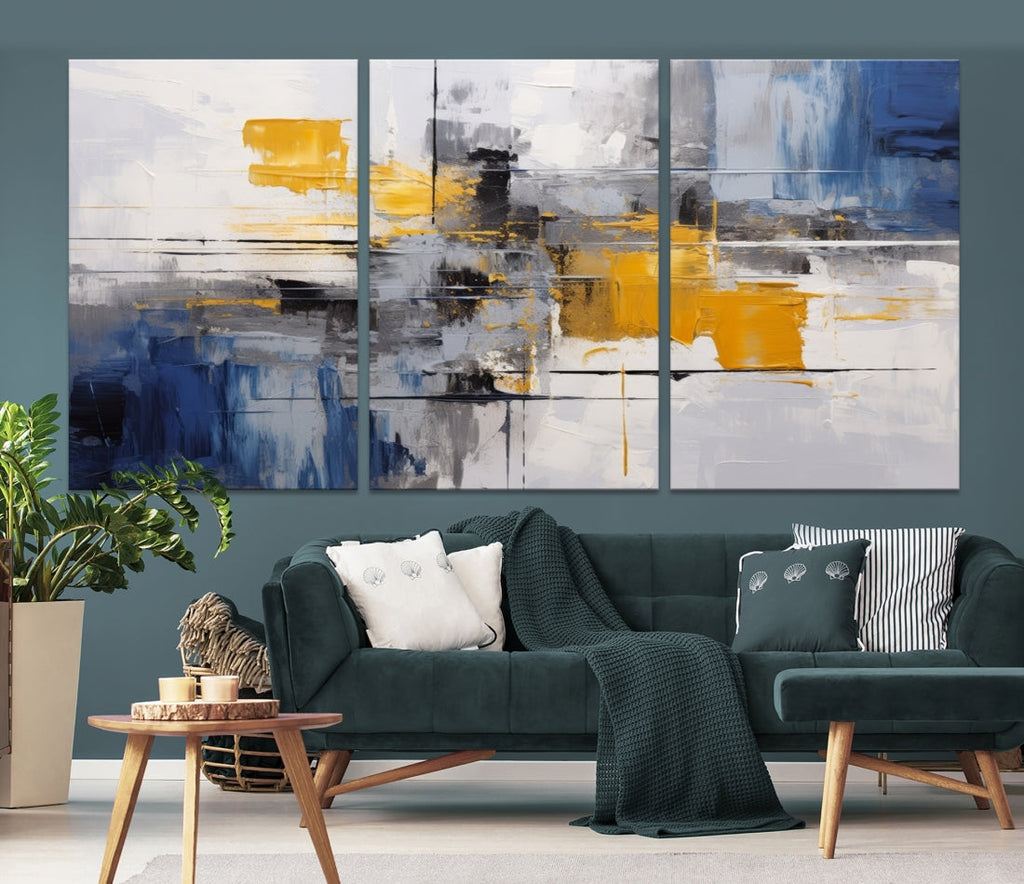 Large Abstract Contemporary Art Canvas