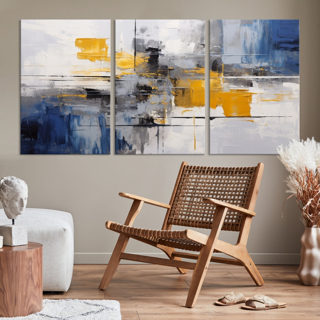 Large Abstract Contemporary Art Canvas