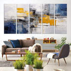 Large Abstract Contemporary Art Canvas