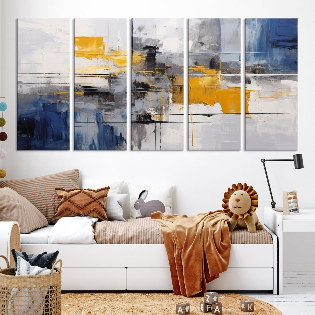 Large Abstract Contemporary Art Canvas
