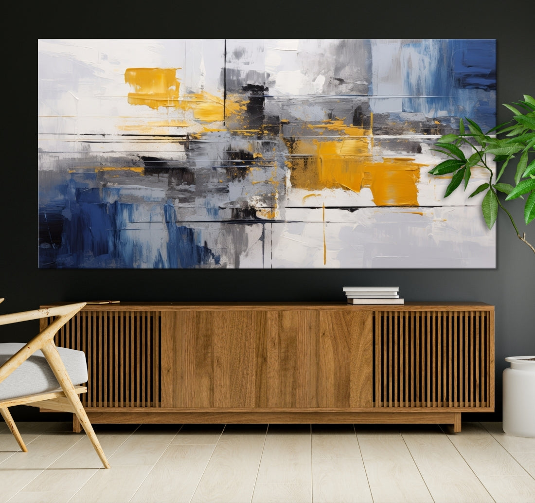 Large Abstract Contemporary Art Canvas