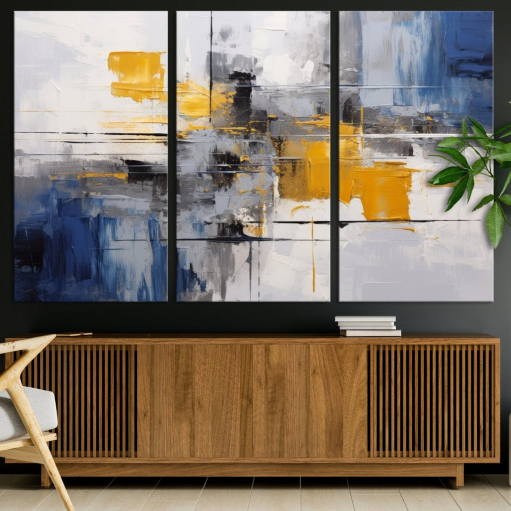 Large Abstract Contemporary Art Canvas