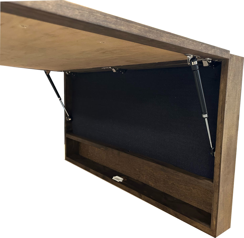 Large Concealed Elk Hunting Wall-Mounting Hidden Gun Cabinet