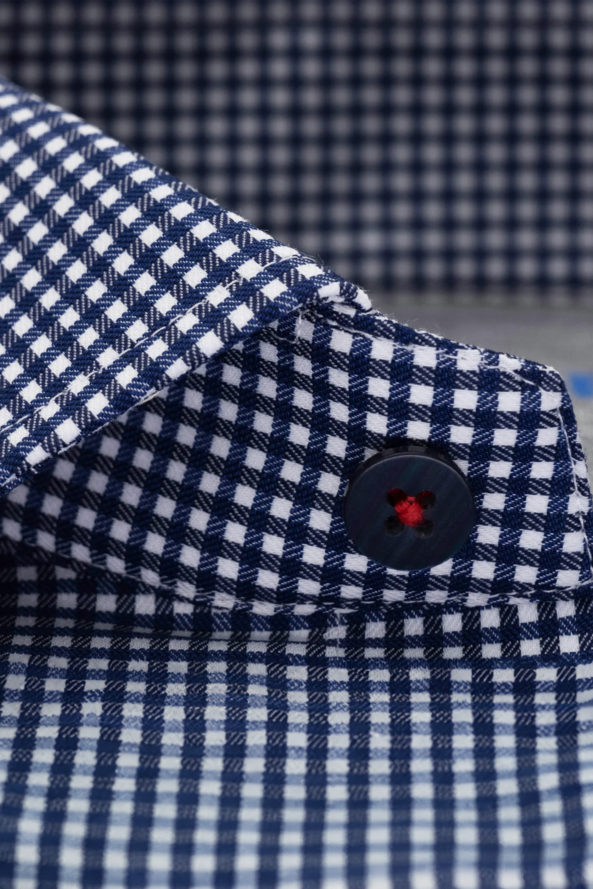 Leader Non-Iron Check // Blue