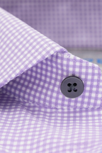 Leader Non-Iron Check // Lavender