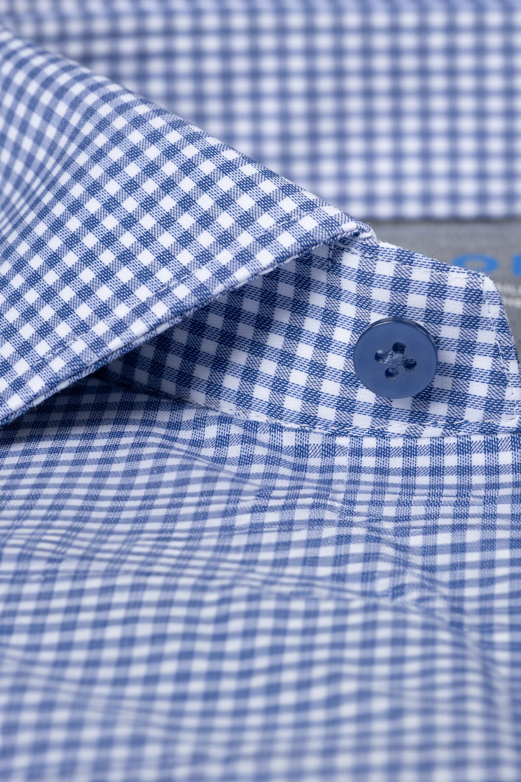 Leader Non-Iron Check // Micro Blue