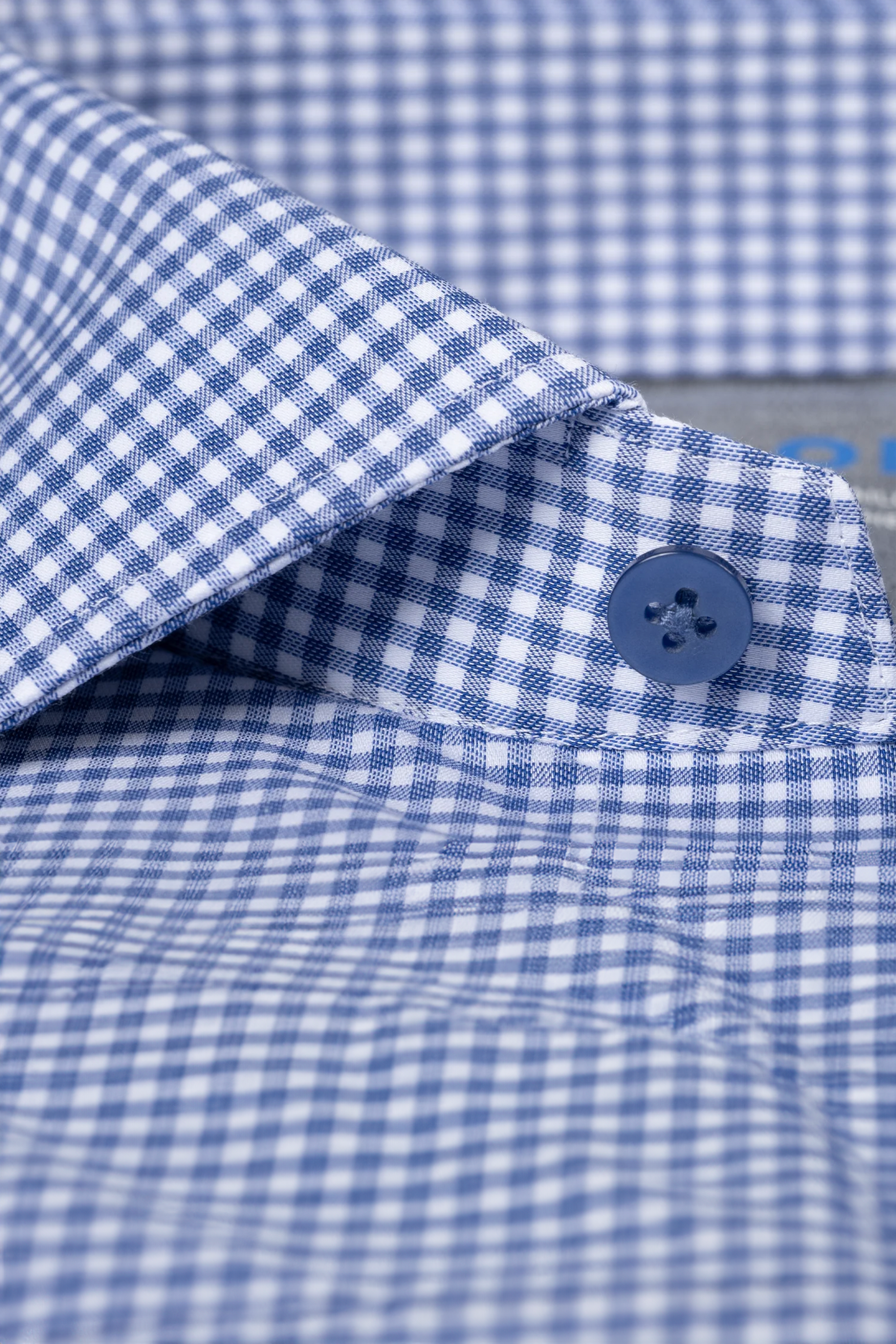 Leader Non-Iron Check // Micro Blue
