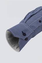 Leader Non-Iron Check // Blue