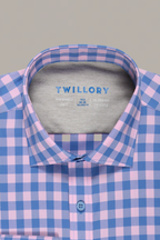 Leader Non-Iron Gingham // Pink Blue