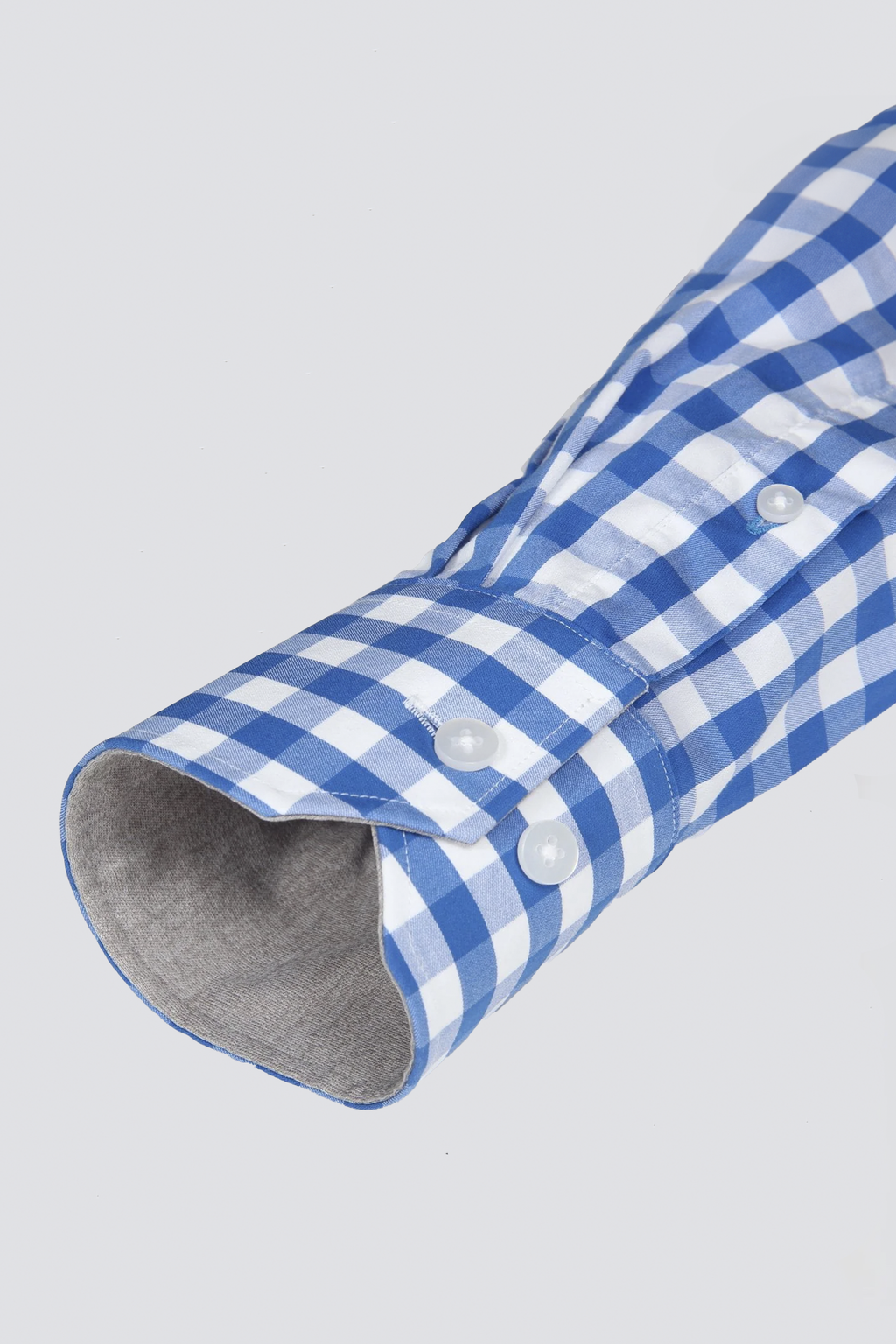 Leader Non-Iron Gingham // Blue White