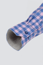 Leader Non-Iron Gingham // Pink Blue