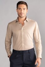 Leader Non-Iron Solid // Heather Sepia