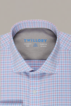 Leader Non-Iron Windowpane // Red Blue