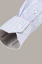 Leader Non-Iron Windowpane // Red Blue