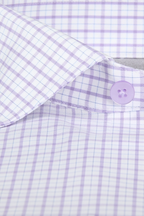 Leader Non-Iron Windowpane // Lavender