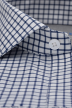 Leader Non-Iron Windowpane // Navy