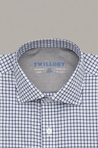 Leader Non-Iron Windowpane // Navy