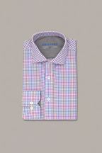 Leader Non-Iron Windowpane // Pink Blue