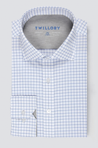 Leader Non-Iron Windowpane // Blue