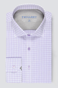 Leader Non-Iron Windowpane // Lavender